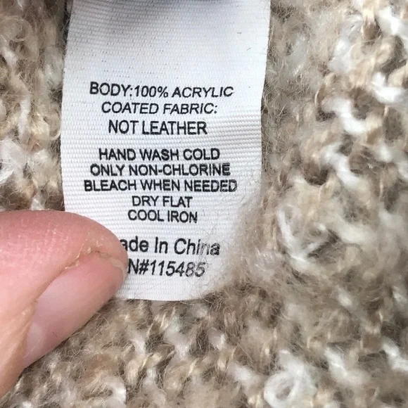 Apt 9 Women’s cape Tan and brown size medium - Picture 4 of 9